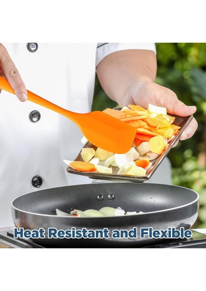 Silikon Spatulalar 8.3 Inç Küçük Kauçuk Spatula Isıya Dayanıklı Spatulalar Dikişsiz Tasarım Yapışmaz Esnek Kazıyıcılar Pişirme Karıştırma Aracı (24 Parça) (Yurt Dışından) fırsatları