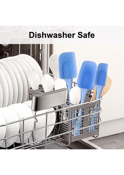 Silikon Spatula Seti - 3 Parça Isıya Dayanıklı Pişirme Spatulası - Profesyonel Karıştırarak Kızartma Spatulası - Temizlemesi Kolay - Bulaşık Makinesinde Yıkanabilir - Profesyonel S (Yurt Dışından) modelleri