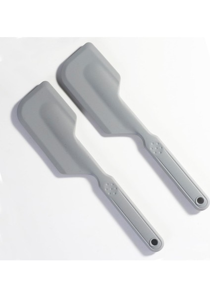 Adet Silikon Spatula, Isıya Dayanıklı, Yapışmaz Tencere Için, Mutfak Pişirme, Pişirme ve Karıştırma Için, Bulaşık Makinesinde Yıkanabilir Silikon Spatula (Gri) (Yurt Dışından)