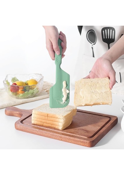 Adet Silikon Spatula, Isıya Dayanıklı, Yapışmaz Tencere Için, Mutfak Pişirme, Pişirme ve Karıştırma Için, Bulaşık Makinesinde Yıkanabilir Silikon Spatula (Gri) (Yurt Dışından)