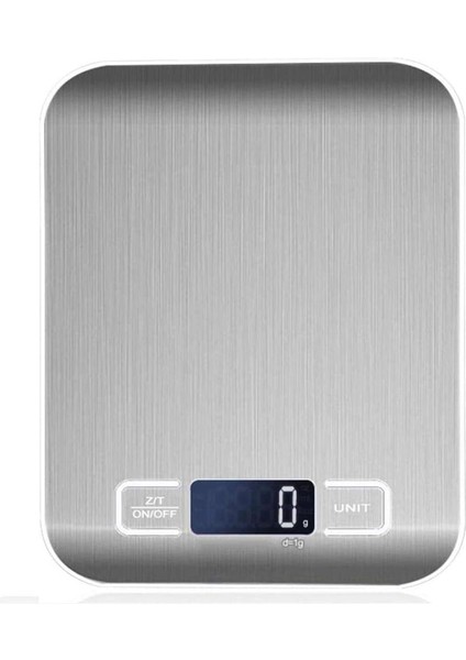 Mutfak Gıda Ölçeği Dijital Gıda Mutfak Elektronik Terazisi Paslanmaz Çelik Mutfak Gıda Ölçeği Elektronik Terazi 5 Kg/1g (Yurt Dışından)