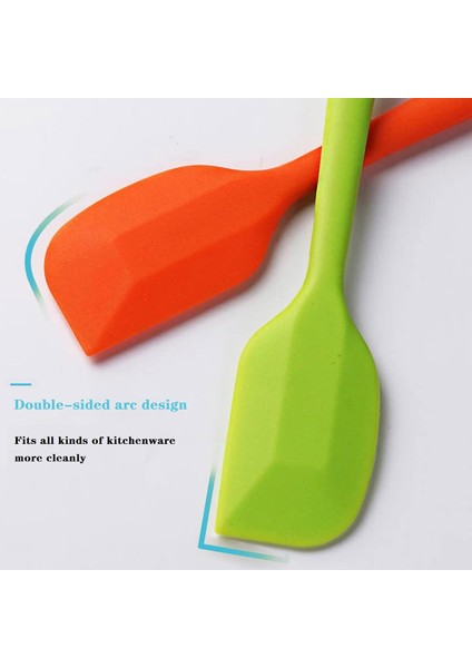 Paslanmaz Çelik Çekirdekli 8, 6 Küçük ve 2 Büyük Yapışmaz Isıya Dayanıklı Kauçuk Spatuladan Oluşan Silikon Spatula Seti (Yurt Dışından) fırsatları