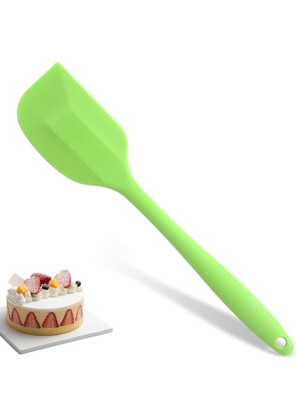 10.8 Inç 600 ° F Çim Yeşili Isıya Dayanıklı Silikon Spatula, Pişirme Için Mutfak Silikon Spatula, Kek Gözleme Pişirme Için Bulaşık Makinesinde Yıkanabilir Kauçuk Spatula (Yurt Dışından)
