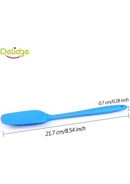 Silikon Spatula Seti - 4 Parça Silikon Kaşık Spatula, Isıya Dayanıklı Pişirme Kavisli Spatulalar, Paslanmaz Çelik Çekirdekli Yapışmaz Kauçuk Dikişsiz Spatulalar - Çok Renkli (21,7 (Yurt Dışından) fırsatları