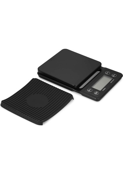 Dijital Mutfak Terazisi Gıda Terazisi Kahve Terazisi Zamanlayıcı ve Dara ile 3kg/0.1g Büyük LCD ile Doğru Elektrikli Mutfak Terazisi 5 Adet (Yurt Dışından)