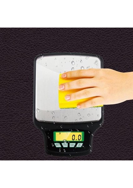 Su Geçirmez Mutfak Pişirme Elektronik Gram Ölçeği Doğru Tartı Küçük Ölçekli Mini Ölçekli 3kg Ölçüm Ev Elektronik Tartısı (Yurt Dışından)