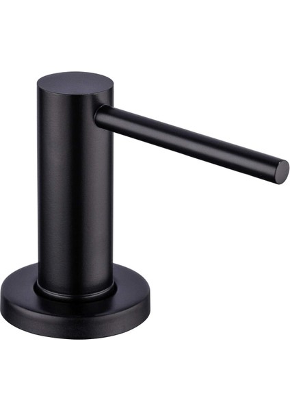 Mat Siyah Mutfak Lavabo Sabunluk Tezgah Pompası El Losyonu Dahili Şişe Yükseltme Paslanmaz Çelik Vida (Yurt Dışından)