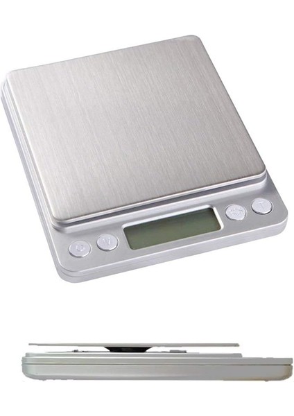 LCD Dijital Ölçeği 3 kg 0.1g Elektronik Tartı Mini Hassas Gram Ağırlık Dengesi Ölçeği Mutfak Için (Yurt Dışından)