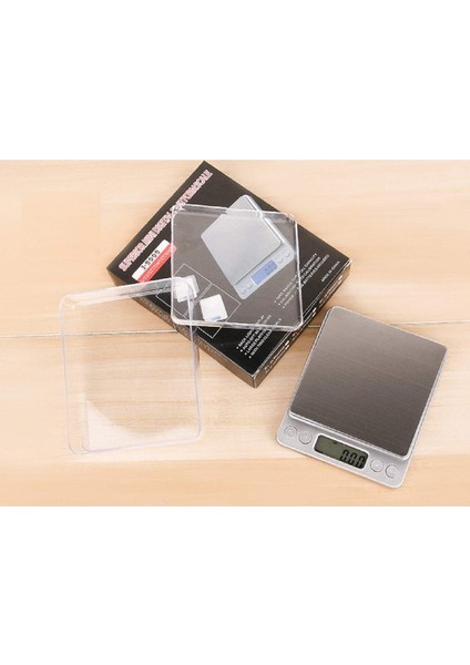 LCD Dijital Ölçeği 3 kg 0.1g Elektronik Tartı Mini Hassas Gram Ağırlık Dengesi Ölçeği Mutfak Için (Yurt Dışından)