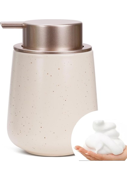 Seramik Köpük Sabunluk - 12OZ Köpük El Sabunu Dispenseri Banyo Tezgahı Sabunluklar Mutfak Bulaşık Sabunu Pompası Dispenseri Banyo Için Sıvı Sabunluk (Yurt Dışından)