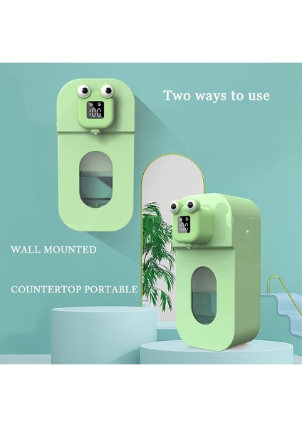 Otomatik Sabunluk, Çocuklar Için Şarj Edilebilir Temassız Köpüklü Sabunluk, Banyo, Mutfak Için Yükseltilmiş Ayarlanabilir El Dezenfektanı Dispenseri (Yurt Dışından) fiyatları