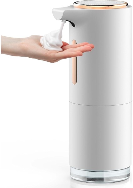 Sabunluk, Otomatik Sabunluk, 3 Kademeli Otomatik Köpüklü Sabunluk, Aromaterapili 10OZ Köpüklü El Sabunu Dispenseri, USB Şarj Edilebilir Otomatik Sabunluk (Yurt Dışından)