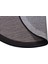 Halıca S-9715 Jüt Sisal Gri Siyah Dekoratif Yuvarlak Halı 3