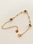 Çift Taraflı Nazar Gold Çelik Bileklik En 0,8 cm 16+6cm 3