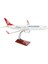 TK Collection Boeing 737-800 Tk Koleksiyon Abs 1/100 Model Uçak Masaüstü Sergi Maket Uçağı 1