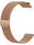 Huawei Watch Gt4 41MM (18MM) Uyumlu Mıknatıslı Milanes Örgü Hasır Metal Kordon 1
