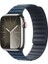 Apple Watch 10 42mm - 38/40/41mm Kordon FineWoven İnce Dokuma Manyetik Baklalı 2/3/4/5/6/se/7/8/9 1