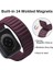 Apple Watch 42/44/45/46/49mm Kordon FineWoven İnce Dokuma Manyetik Baklalı 2/3/4/5/6/se/7/8/9/10/ultra 3