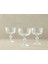 Glossy Kristal 3'lü Cup Şeffaf 2