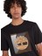 Siyah Erkek Bisiklet Yaka T-Shirt TB0A663S0011_SS Logo Graphıc Tee 2