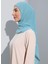 ST103-BONELİ Şifon Oval Eşarp 45 Mint - Mint Yeşili - Ecardin 4