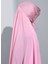 ST103-BONELİ Şifon Oval Eşarp 36 Pembe - Pembe - Ecardin 2