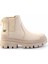 White Leather Kadın Bot & Bootie CAT0111121503 3