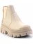 White Leather Kadın Bot & Bootie CAT0111121503 4