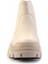 White Leather Kadın Bot & Bootie CAT0111121503 5