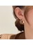 Metal Damla Sırlı Geometrik Küpeler, Sade ve Çok Yönlü Mizaç (Yurt Dışından) 2