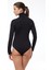 Kadın Siyah Tam Balıkçı Yaka Kancalı Modal Body 136 3