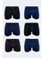 Erkek Desenli 6 Lı Paket Modal Boxer 6 Adet 6M251 1