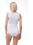 Kadın Beyaz Kare Yaka Kalın Askılı Modal Body 1037 3