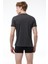 Erkek Füme Düğmeli Yaka İnce Modal Yaz Serinliği Tshirt 083 4