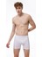 Erkek Beyaz Modal Biyeli Boxer 017 1