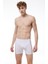 Erkek Beyaz Modal Biyeli Boxer 017 2