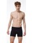 Erkek Siyah Modal Biyeli Boxer 017 1