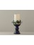 Yılbaşı Candlestick Ledli Mum 9,7 x 9,7 x 26,5 cm Siyah 2