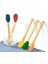 Bkmdizayn Bambu Saplı Silikon Spatula Set 5li 1