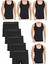 Erkek Dar Kalıp Atlet ve Boxer Set 5 Boxer 5 Atlet 4