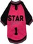 Star Gırl Pembe-Siyah Kedi Köpek Kolej Ceket 1