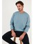 Pamuklu Bisiklet Yaka Regular Fit Basic Sweat Erkek Sweat 5905521 1