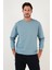 Pamuklu Bisiklet Yaka Regular Fit Basic Sweat Erkek Sweat 5905521 3