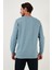 Pamuklu Bisiklet Yaka Regular Fit Basic Sweat Erkek Sweat 5905521 5
