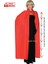 Kırmızı Renk 120 cm Yakalı Çok Amaçlı Halloween Pelerini Bayan Erkek Yetişkin 1