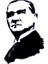 Atatürk Silüet Sticker 1