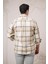 Slimfit Çift Cepli Ekoseli Pamuklu Kalın Erkek Oduncu Gömlek 5