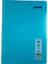 Text Neon A4 100 Yaprak Plastik Kapak Defter Mavi 1