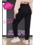 KIŞLIK İçi Polar Siyah Günlük Şık Eşofman Altı Unisex Bol Spor 5