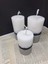 Taş Detaylı Beton Mum 4